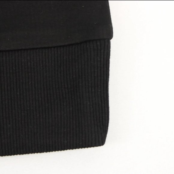 NEW Spring NOD New York Black Striped Cuff Turtle Sweatshirt with Green Blend - Picture 7 of 12